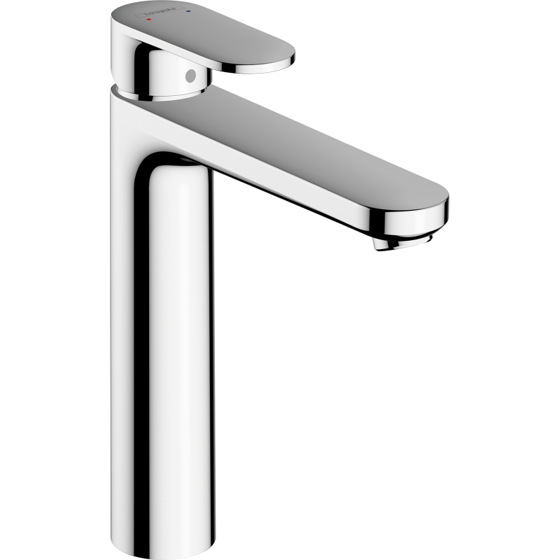 Jednouchwytowa bateria umywalkowa 190 z kompletem odpływowym z cięgłem Chrom Vernis Blend HANSGROHE 71552000