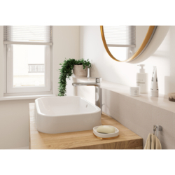 Jednouchwytowa bateria umywalkowa 190 z kompletem odpływowym z cięgłem Chrom Vernis Blend HANSGROHE 71552000