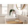 Jednouchwytowa bateria umywalkowa 190 z kompletem odpływowym z cięgłem Chrom Vernis Blend HANSGROHE 71552000