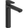Jednouchwytowa bateria umywalkowa 190 z kompletem odpływowym z cięgłem Czarny Matowy Vernis Blend HANSGROHE 71552670
