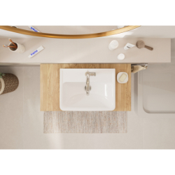 Jednouchwytowa bateria umywalkowa 200 z obrotową wylewką i kompletem odpływowym z cięgłem Chrom Vernis Blend HANSGROHE 71554000