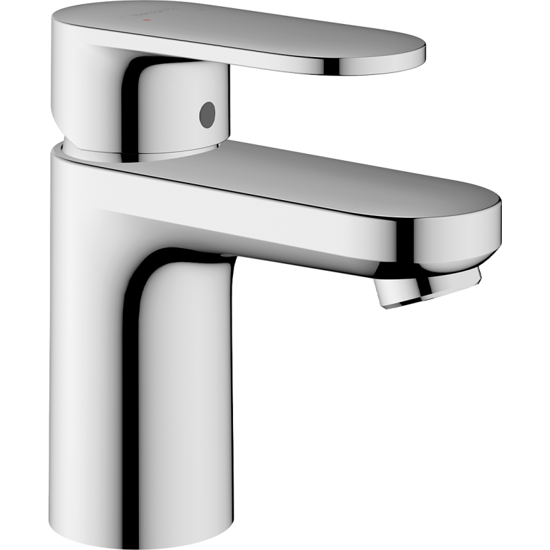 Jednouchwytowa bateria umywalkowa 70 z metalowym kompletem odpływowym z cięgłem Chrom Vernis Blend HANSGROHE 71557000