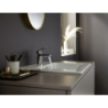 Jednouchwytowa bateria umywalkowa 70 z metalowym kompletem odpływowym z cięgłem Chrom Vernis Blend HANSGROHE 71557000