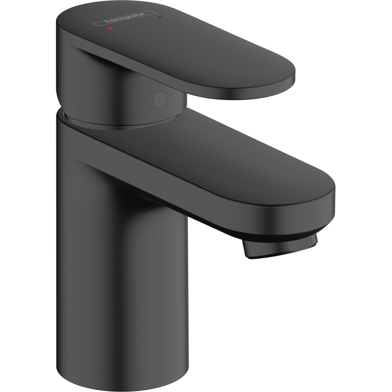 Jednouchwytowa bateria umywalkowa 70 bez kompletu odpływowego Czarny Matowy Vernis Blend HANSGROHE 71558670