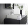 Bateria umywalkowa 70 z odizolowanym kanałem wody i kpl odpływowym z cięgłem Chrom Vernis Shape HANSGROHE 71560000