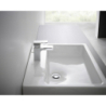 Bateria umywalkowa 70 z odizolowanym kanałem wody i kpl odpływowym z cięgłem Chrom Vernis Shape HANSGROHE 71560000