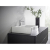Bateria umywalkowa 100 z odizolowanym kanałem wody i kpl odpływowym z cięgłem Chrom Vernis Shape HANSGROHE 71561000