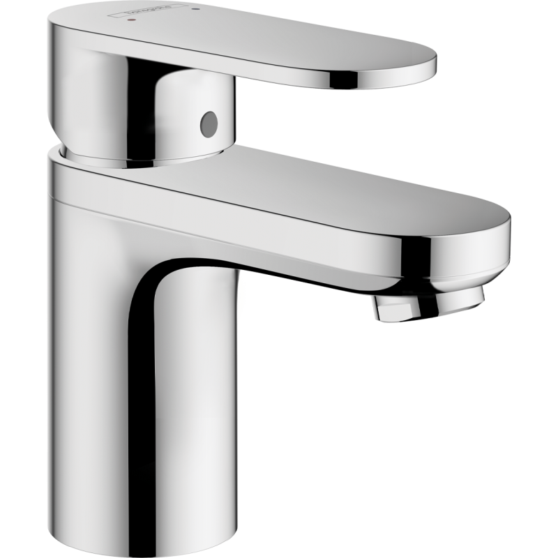 Bateria umywalkowa 70 z odizolowanym kanałem wody i kpl odpływowym z cięgłem Chrom Vernis Blend HANSGROHE 71570000