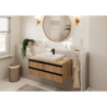 Jednouchwytowa bateria umywalkowa 100 bez kompletu odpływowego Czarny Matowy Vernis Blend HANSGROHE 71580670