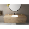 Jednouchwytowa bateria umywalkowa 100 bez kompletu odpływowego Czarny Matowy Vernis Blend HANSGROHE 71580670