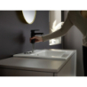 Jednouchwytowa bateria umywalkowa 100 bez kompletu odpływowego Czarny Matowy Vernis Blend HANSGROHE 71580670