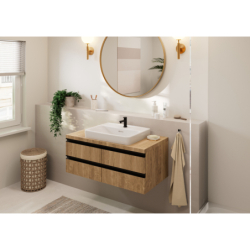 Bateria bez mieszacza 70 bez kompletu odpływowego Czarny mat Vernis Blend HANSGROHE 71583670