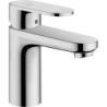 Jednouchwytowa bateria umywalkowa 100 CoolStart z kompletem odpływowym z cięgłem Chrom Vernis Blend HANSGROHE 71585000