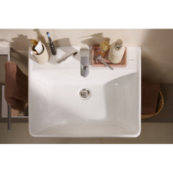 Jednouchwytowa bateria umywalkowa 100 CoolStart z kompletem odpływowym z cięgłem Chrom Vernis Blend HANSGROHE 71585000