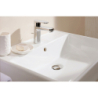 Jednouchwytowa bateria umywalkowa 100 CoolStart z kompletem odpływowym z cięgłem Chrom Vernis Blend HANSGROHE 71585000