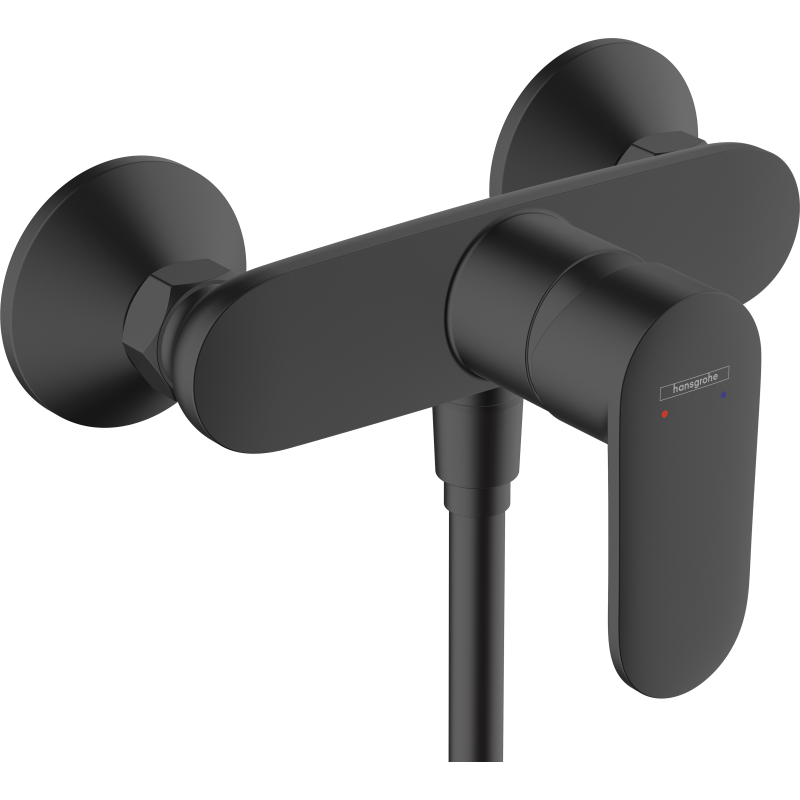 Jednouchwytowa bateria prysznicowa, natynkowa Czarny Matowy Vernis Blend HANSGROHE 71640670