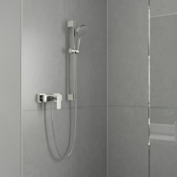 Jednouchwytowa bateria prysznicowa, natynkowa Chrom Vernis Shape HANSGROHE 71650000