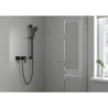 Jednouchwytowa bateria prysznicowa, natynkowa Czarny Matowy Vernis Shape HANSGROHE 71650670