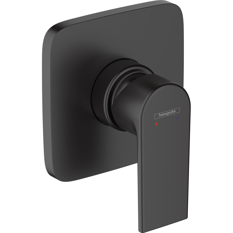 Jednouchwytowa bateria prysznicowa, podtynkowa Czarny Matowy Vernis Shape HANSGROHE 71658670