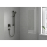 Jednouchwytowa bateria prysznicowa, podtynkowa Czarny Matowy Vernis Shape HANSGROHE 71658670