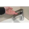 Jednouchwytowa bateria umywalkowa 80 z kompletem odpływowym z cięgłem Chrom Talis E HANSGROHE 71700000