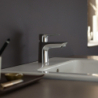 Bateria umyw. 80 LowPressure do bezciśnieniowych podgrzewaczy wody z kpl odpływowym z cięgłem Chrom Talis E HANSGROHE 71707000