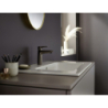 Jednouchwytowa bateria umywalkowa 110 bez kompletu odpływowego Czarny Chrom Szczotkowany Talis E HANSGROHE 71712340