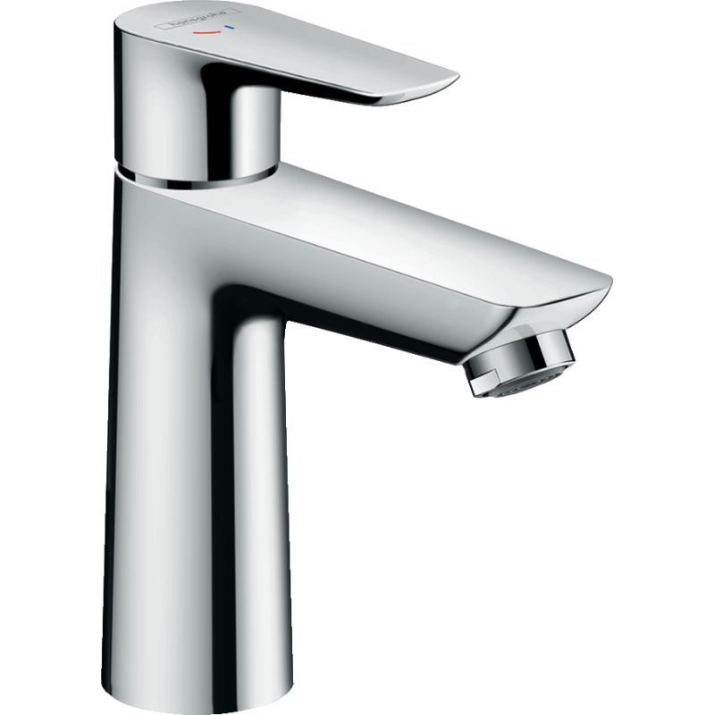 Jednouchwytowa bateria umywalkowa 110 CoolStart z kompletem odpływowym z cięgłem Chrom Talis E HANSGROHE 71713000