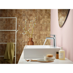 Jednouchwytowa bateria umywalkowa 110 CoolStart z kompletem odpływowym z cięgłem Chrom Talis E HANSGROHE 71713000
