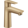 Jednouchwytowa bateria umywalkowa 110 CoolStart z kompletem odpływowym z cięgłem Brąz Szczotkowany Talis E HANSGROHE 71713140