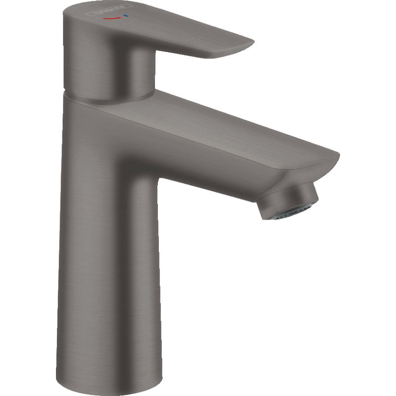 Jednouchwytowa bateria umywalkowa 110 CoolStart bez kompletu odpływowego Czarny Chrom Szczotkowany Talis E HANSGROHE 71714340