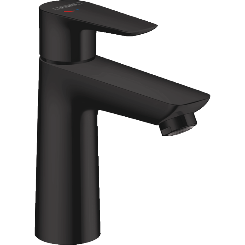 Jednouchwytowa bateria umywalkowa 110 CoolStart bez kompletu odpływowego Czarny Matowy Talis E HANSGROHE 71714670