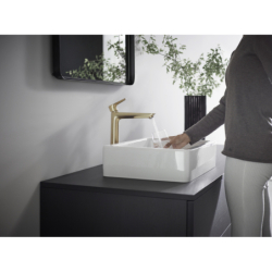 Jednouchwytowa bateria umywalkowa 240 bez kompletu odpływowego Brąz Szczotkowany Talis E HANSGROHE 71717140