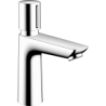 Samozamykająca bateria umywalkowa 110 z regulacją temperatury bez kompletu odpływowego Chrom Talis E HANSGROHE 71718000