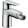 Jednouchwytowa bateria bidetowa z kompletem odpływowym Push-Open Chrom Talis E HANSGROHE 71721000