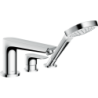 3-otworowa jednouchwytowa bateria na brzeg wanny Chrom Talis E HANSGROHE 71731000