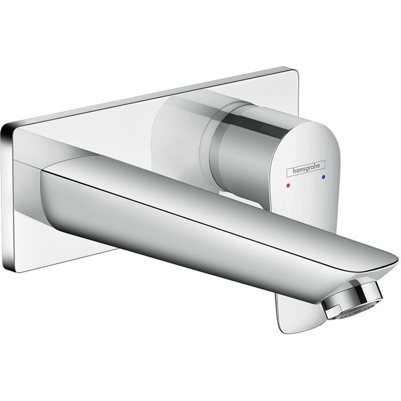 Jednouchwytowa bateria umywalkowa z wylewką 16,5 cm, ścienna, podtynkowa Chrom Talis E HANSGROHE 71732000