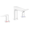 3-otworowa bateria umywalkowa z kompletem odpływowym z cięgłem Biały Matowy Talis E HANSGROHE 71733700