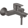Jednouchwytowa bateria wannowa, natynkowa Czarny Chrom Szczotkowany Talis E HANSGROHE 71740340