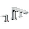3-otworowa bateria na brzeg wanny Chrom Talis E HANSGROHE 71747000