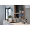 Jednouchwytowa bateria kuchenna 220, 1jet Stal Szlachetna Finish Focus M42 HANSGROHE 71802800