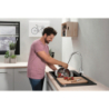 Jednouchwytowa bateria kuchenna 180, EcoSmart, wyciągana wylewka, 2jet Chrom Focus M43 HANSGROHE 71811000