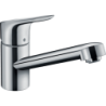 Jednouchwytowa bateria kuchenna 100, 1jet Chrom Focus M43 HANSGROHE 71818000