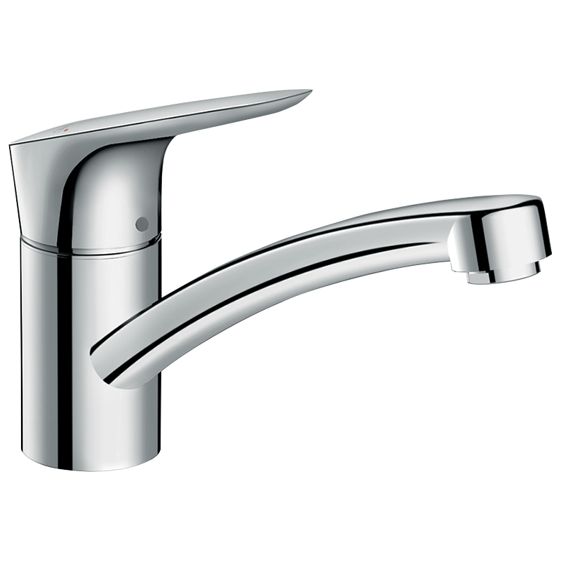 Jednouchwytowa bateria kuchenna 120, LowPressure do bezciśnieniowych podgrzewaczy wody Chrom Logis M31 HANSGROHE 71831000