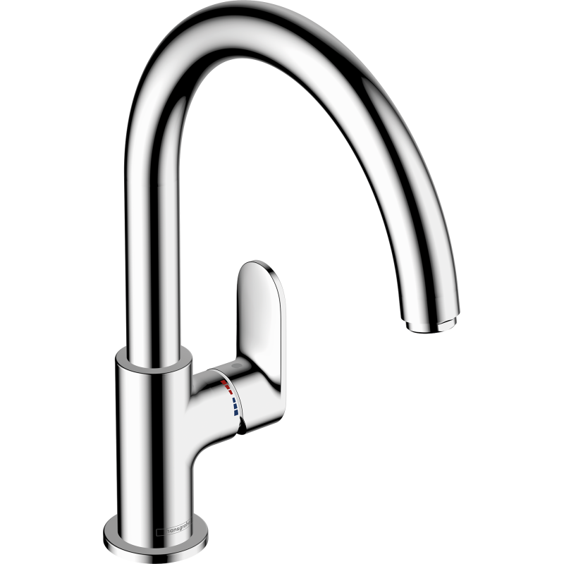 Jednouchwytowa bateria kuchenna 210, obrotowa wylewka Chrom Vernis Blend M35 HANSGROHE 71870000