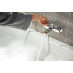Jednouchwytowa bateria wannowa, natynkowa Chrom Rebris E HANSGROHE 72450000