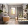 Jednouchwytowa bateria wannowa, natynkowa Czarny Matowy Rebris E HANSGROHE 72450670