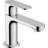 Jednouchwytowa bateria umywalkowa 80 z kompletem odpływowym z cięgłem Chrom Rebris S HANSGROHE 72510000