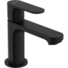 Jednouchwytowa bateria umywalkowa 80 CoolStart z kompletem odpływowym z cięgłem Czarny Matowy Rebris S HANSGROHE 72513670