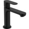 Jednouchwytowa bateria umywalkowa 110 z kompletem odpływowym z cięgłem Czarny Matowy Rebris S HANSGROHE 72517670
